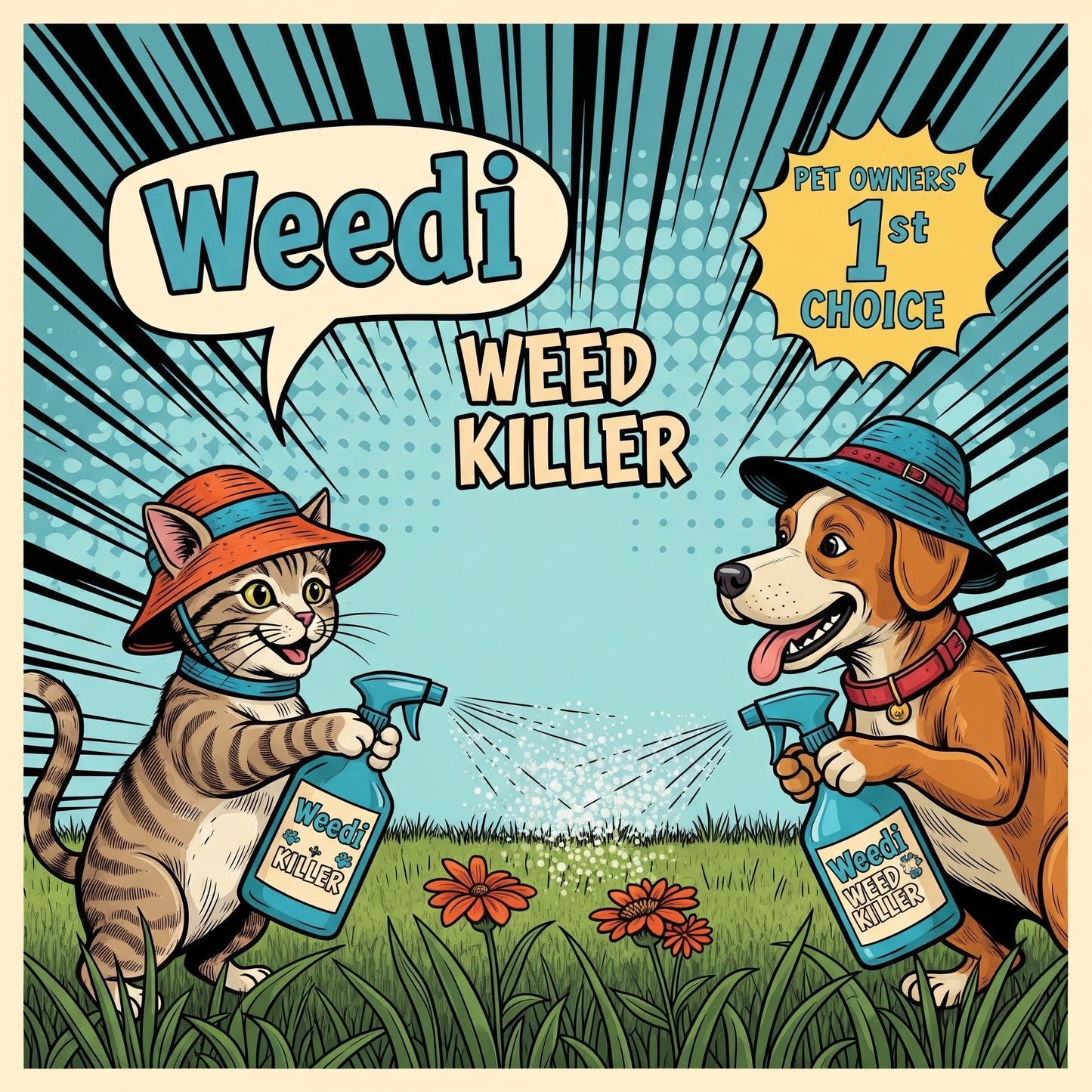 Weedi Original Weed Killer | Glyphosate Free (5 Litre Refill)