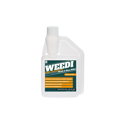 Weedi Super Concentrate Weed & Moss Killer | Glyphosate Free | Herbicide | Artificial Grass | Pelargonic Acid | Biodegradable | (up to 62m2 coverage)