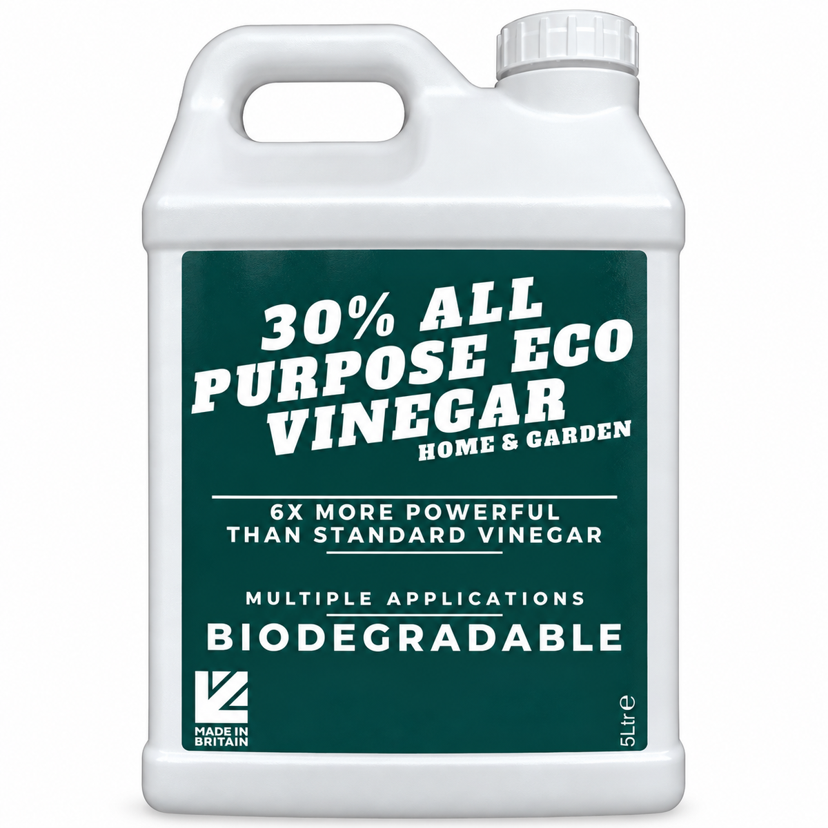 30% All Purpose Eco Vinegar | Acetic Acid (5 Litre)