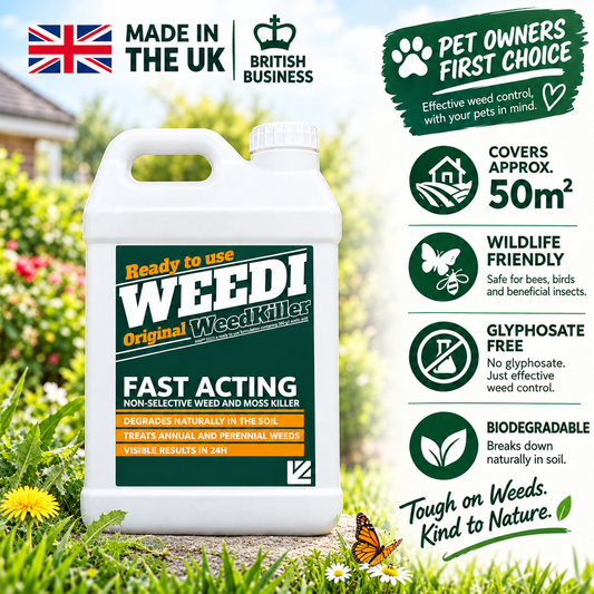 Weedi Original Weed Killer  |  Glyphosate Free   (5 Litre Refill)